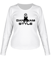 Женская футболка длинный рукав Gangnam Style фото