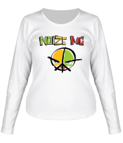 Женская футболка длинный рукав Noize MC Новый альбом фото