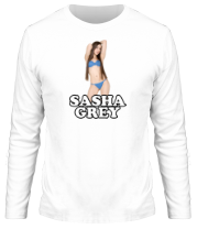 Мужская футболка длинный рукав Sasha Grey фото