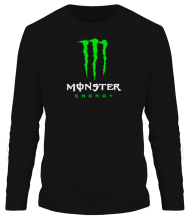 Мужская футболка длинный рукав Monster Energy
