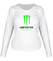 Женская футболка длинный рукав Monster Energy фото