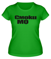 Женская футболка Смоки МО фото