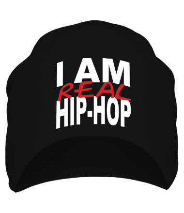 Шапка I am real hip-hop