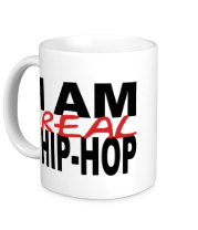 Кружка I am real hip-hop фото