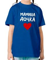 Детская футболка Мамина дочка фото
