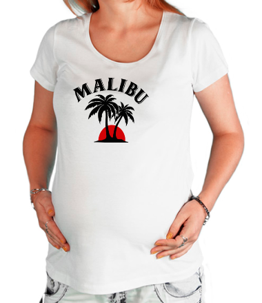 Футболка для беременных Malibu Rum