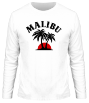 Мужская футболка длинный рукав Malibu Rum