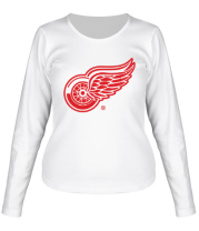 Женская футболка длинный рукав Detroit Red Wings фото