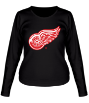 Женская футболка длинный рукав Detroit Red Wings фото