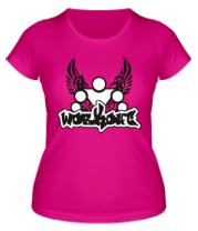 Женская футболка Street Workout (крылья) фото