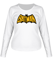 Женская футболка длинный рукав Batman фото