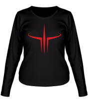Женская футболка длинный рукав Quake III фото
