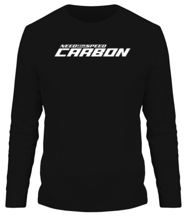 Мужская футболка длинный рукав NFS Carbon