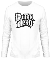 Мужская футболка длинный рукав Guitar Hero фото