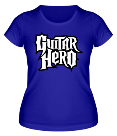 Женская футболка Guitar Hero