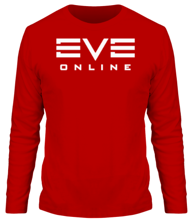 Мужская футболка длинный рукав EVE Online