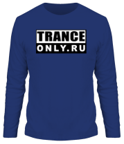 Мужская футболка длинный рукав Trance Only фото