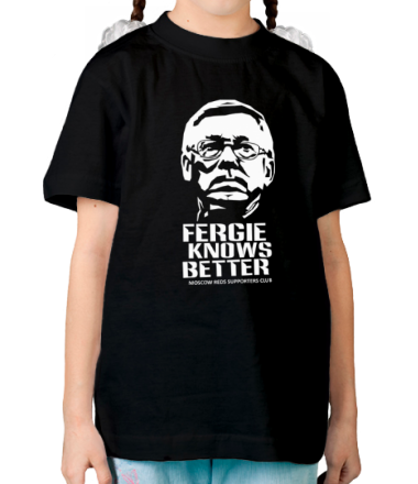 Детская футболка Fergie Knows Better
