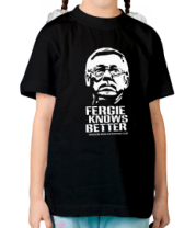 Детская футболка Fergie Knows Better фото