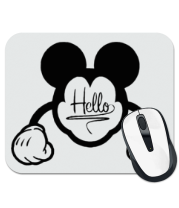 Коврик для мыши Hello, Mickey Mouse фото