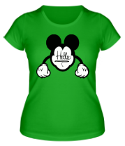 Женская футболка Hello, Mickey Mouse фото