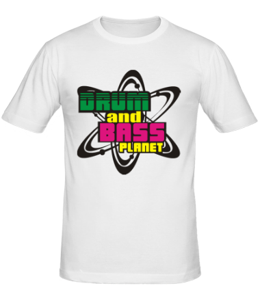Мужская футболка Dnb planet