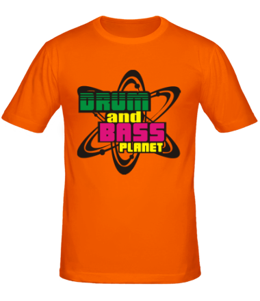 Мужская футболка Dnb planet