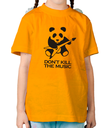 Детская футболка Don't Kill The Music
