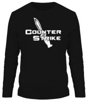 Мужская футболка длинный рукав Counter Strike - Контр Страйк фото