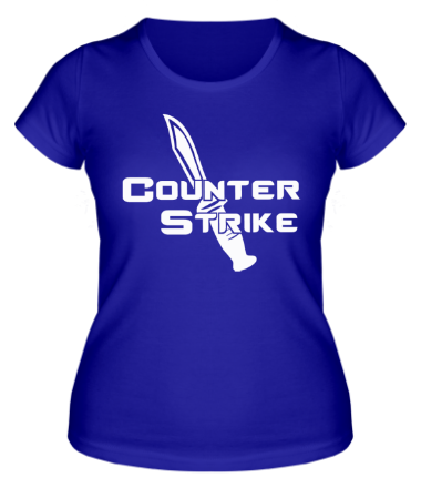Женская футболка Counter Strike - Контр Страйк