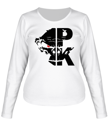 Женская футболка длинный рукав Паркур - ParKour