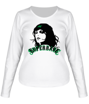 Женская футболка длинный рукав Superbabe фото