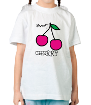 Детская футболка Sweet cherry фото