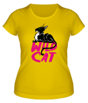 Женская футболка Wild Cat фото