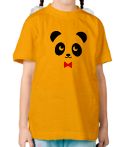 Детская футболка Панда парная для него фото