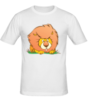 Мужская футболка Sweet lion фото