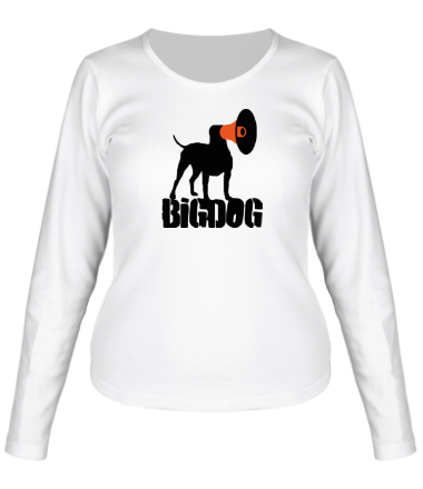 Женская футболка длинный рукав Bigdog