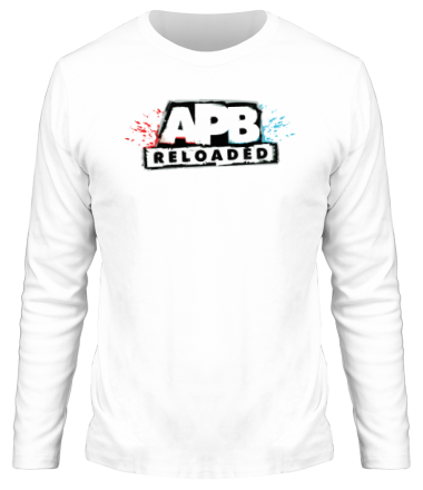 Мужская футболка длинный рукав APB Reloaded-Logo