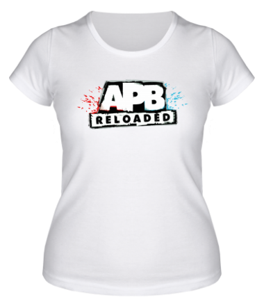 Женская футболка APB Reloaded-Logo