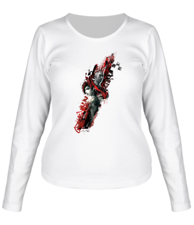 Женская футболка длинный рукав APB Reloaded - Blood Roses & G-Kings