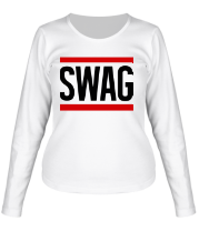 Женская футболка длинный рукав Swag фото