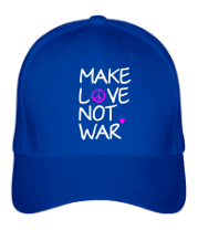 Бейсболка Make love not war фото