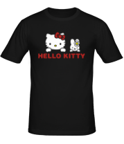 Мужская футболка Hello kitty фото