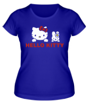 Женская футболка Hello kitty фото