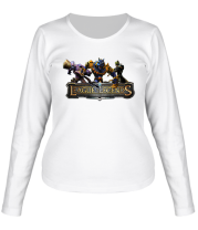 Женская футболка длинный рукав League of Legends