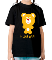 Детская футболка Hug me - Обними меня фото