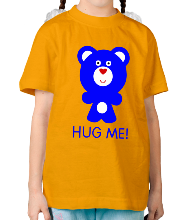 Детская футболка Hug me - Обними меня