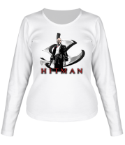 Женская футболка длинный рукав Hitman фото
