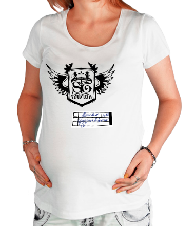 Футболка для беременных ST - Пуленепробиваемый обложка