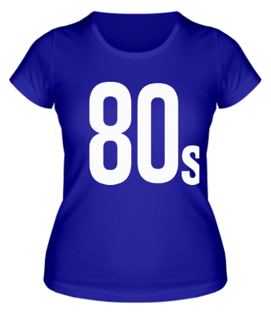 Женская футболка Old School 80s